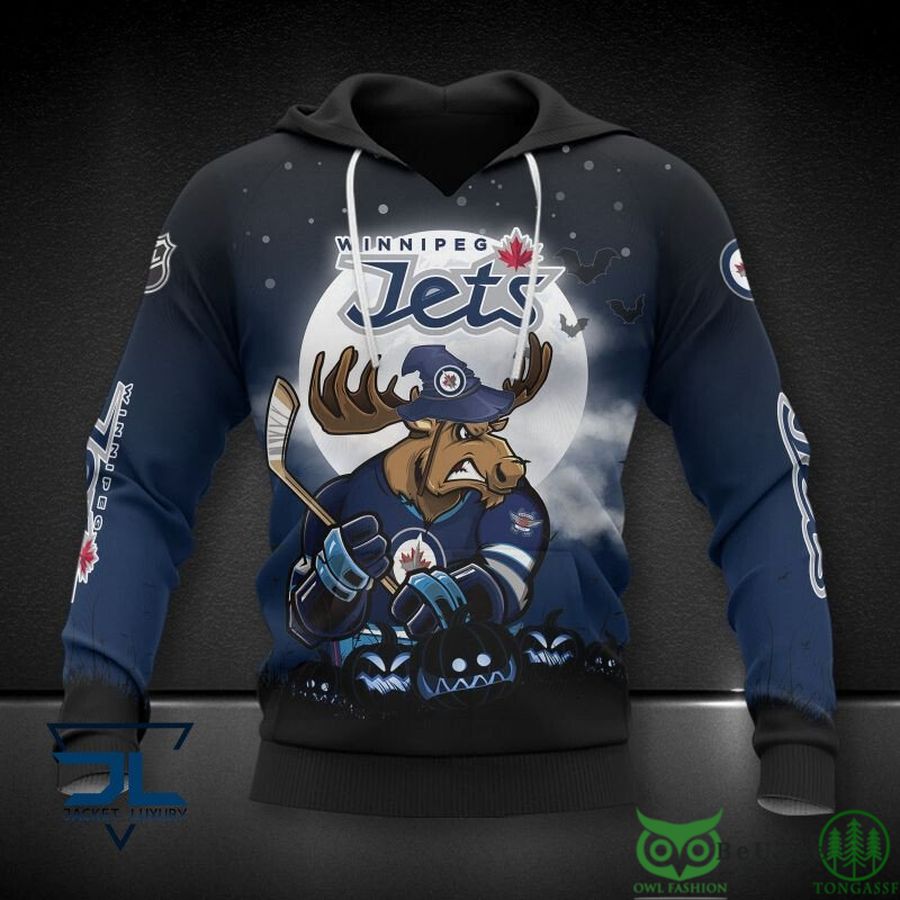 Winnipeg Jets NHL Night 3D Printed Hoodie Sweatshirt Tshirt