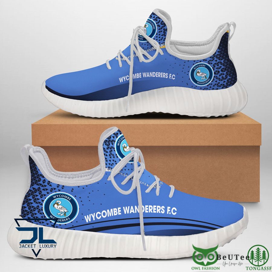 Wycombe Wanderers F.C EFL League One Logo Reze Sneaker