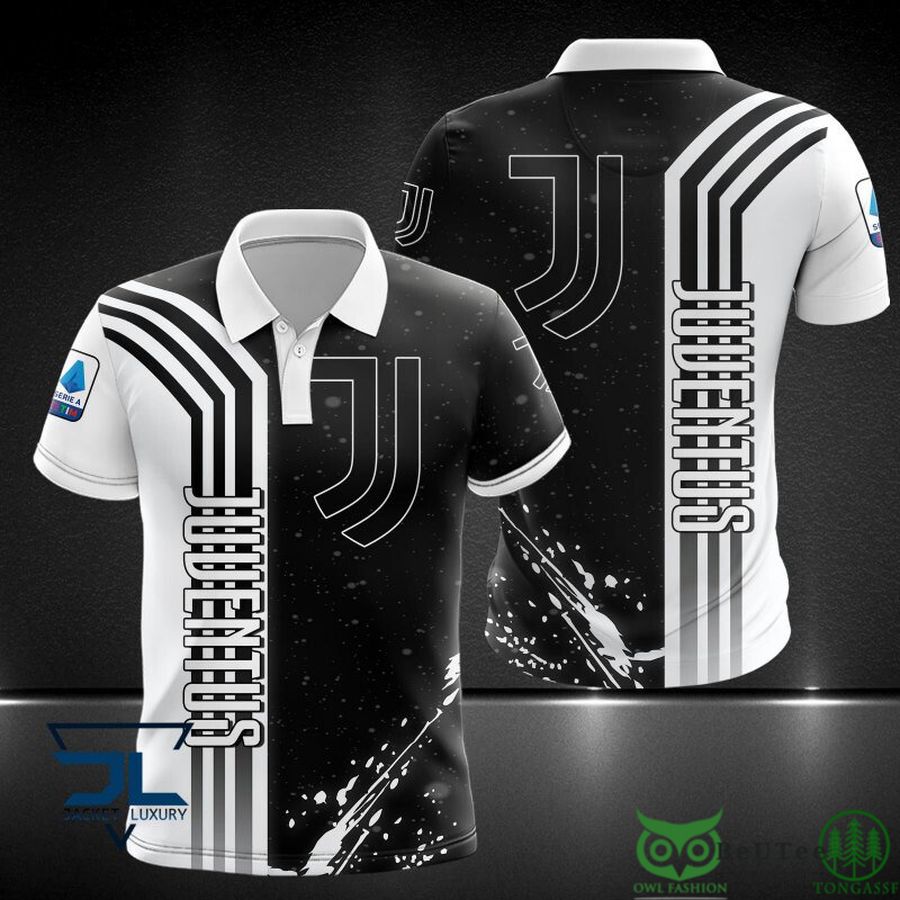 Lega Serie A Juventus 3D Polo Tshirt Hoodie