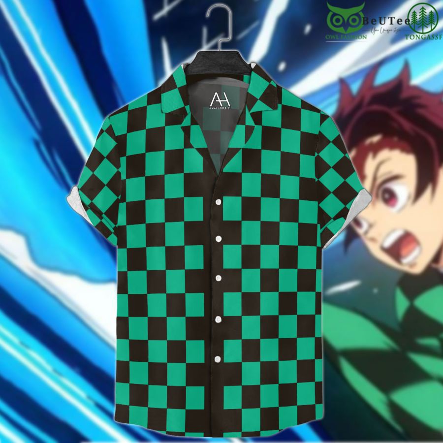 Tanjiro Kimono Demon Slayer Hawaiian Shirt