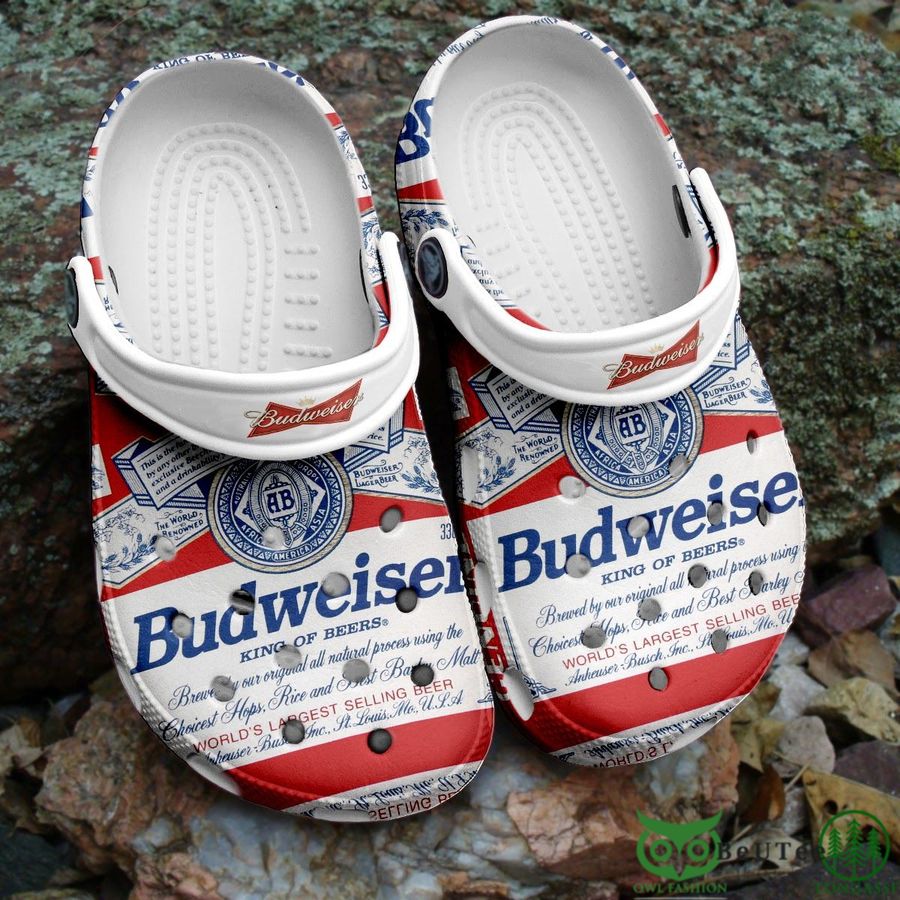 budweiser beer crocs crocband clogs