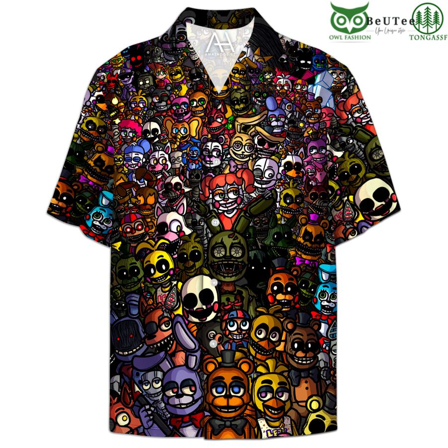 FNaF Characters Five Nights at Freddy's Hawaiian Shirt