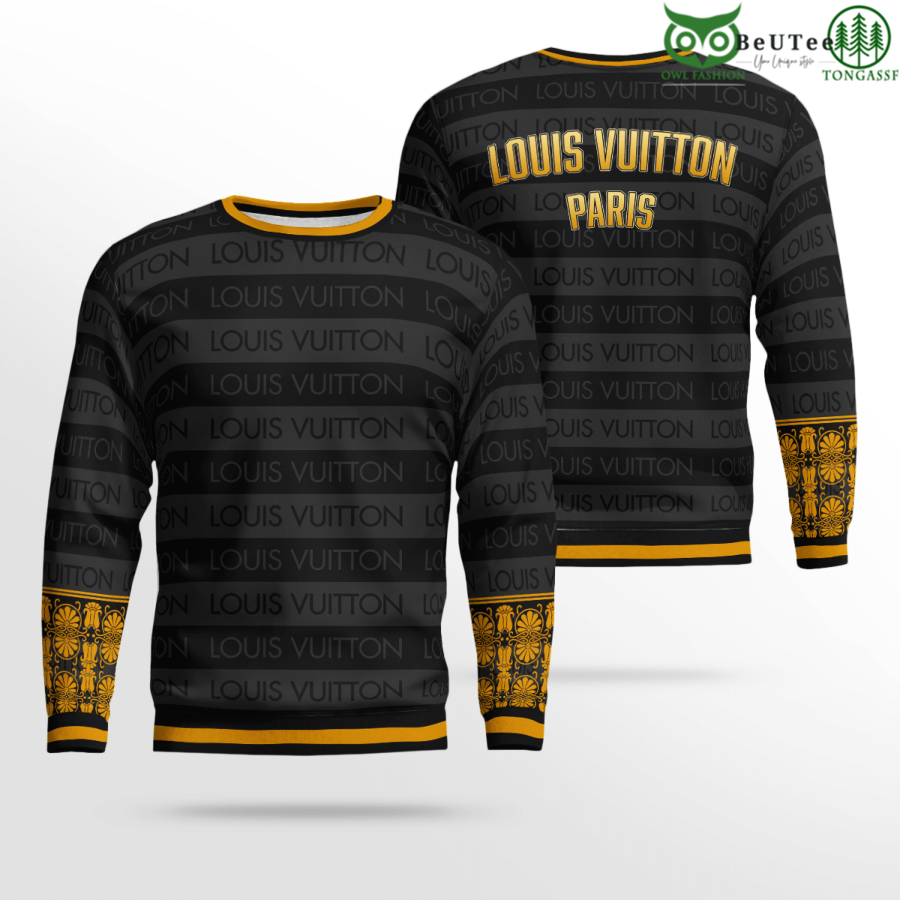 Louis Vuitton Paris Original Brand Limited Edition 3D Ugly Sweater