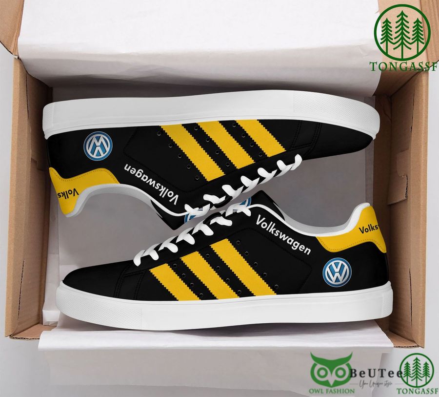 volkswagen yellow line stan smith shoes