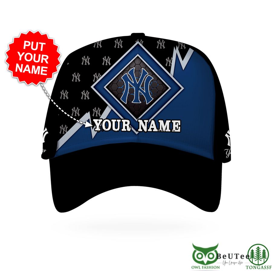 custom name new york yankees printed hat