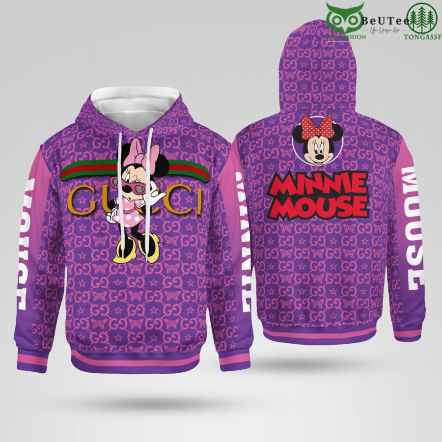 Limited Edition Gucci Fancy Minnie Mouse 3D Hoodie