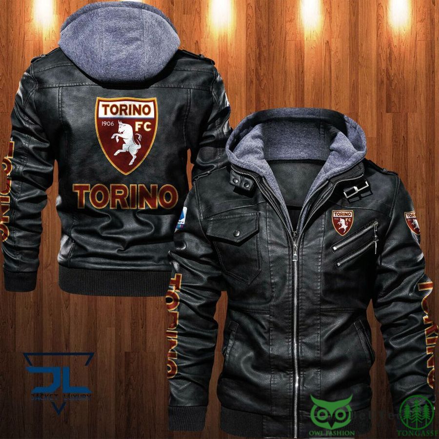 8 Lega Serie A Torino Football Club 2D Leather Jacket