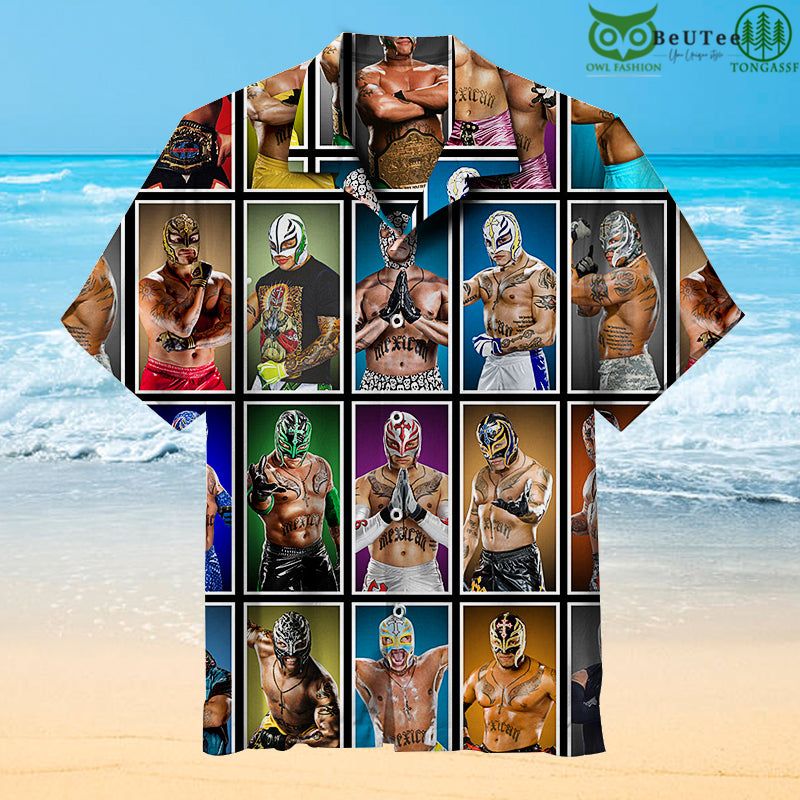 24 Rey Mysterio WWE Hawaiian Shirt
