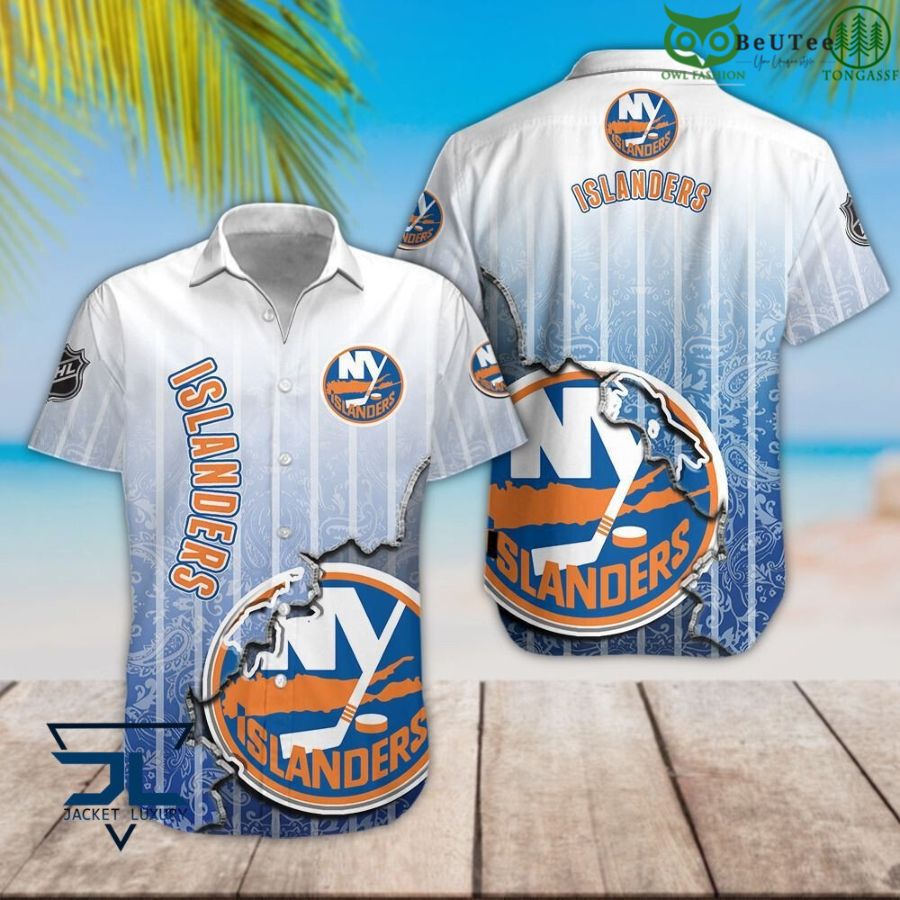 Winter Vibe New York Islanders NHL Hawaiian Shirt 