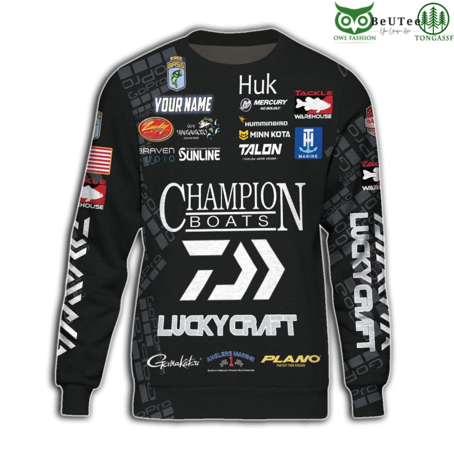 18 Champion Boats Personalized Tournament 3D Hoodie Shirt