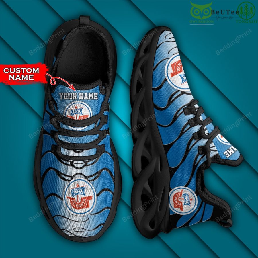 30 Bundesliga FC Hansa Rostock Personalized Custom Name Max Soul Shoes