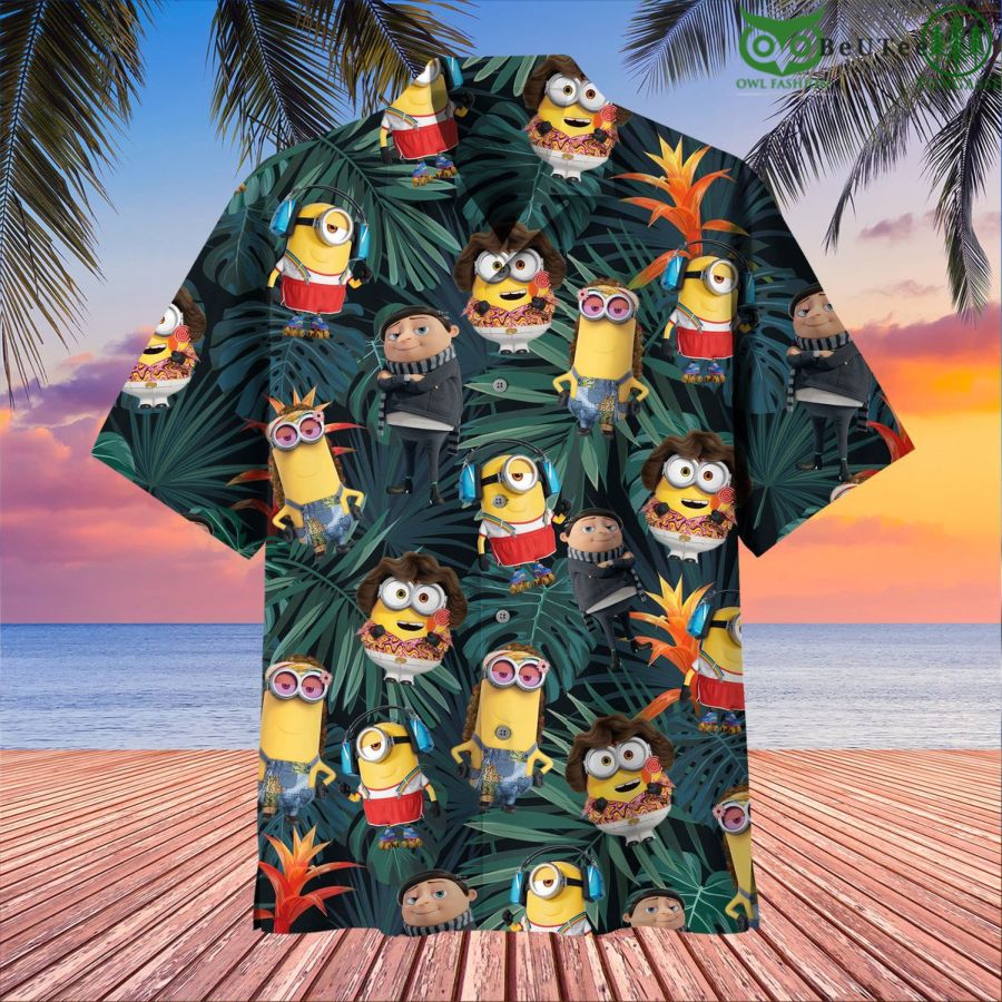3 Minion Despicable Me Baby Gru Hawaiian Shirt