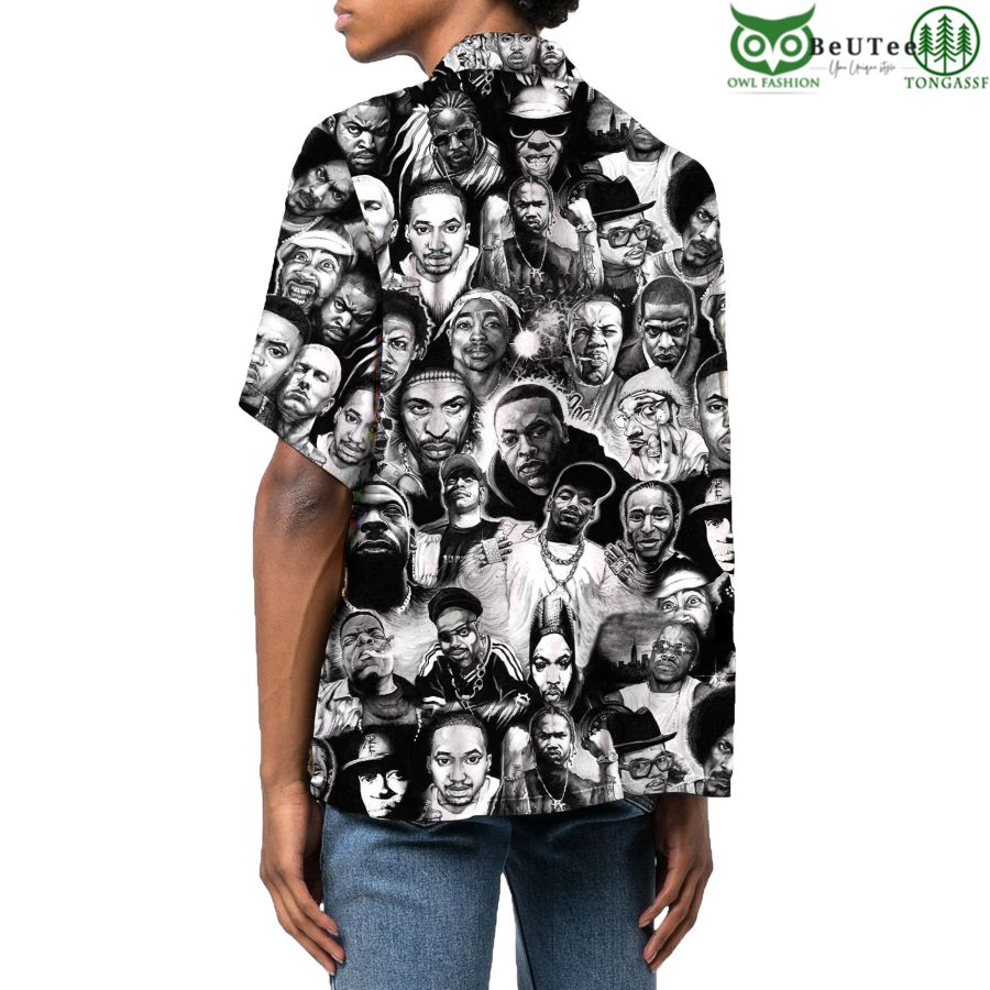 39 Retro Hip Hop Rappers Anthology Hawaiian Shirt