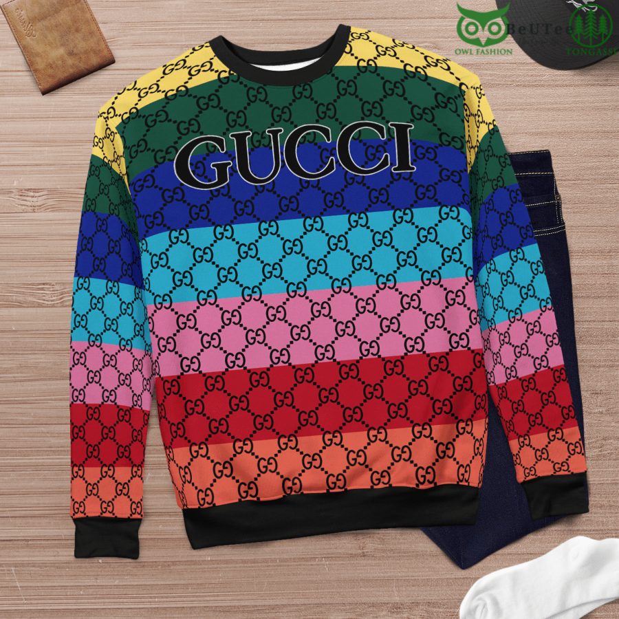 Edition Gucci LGBT Rainbow Color 3D Ugly - Fashion Shop