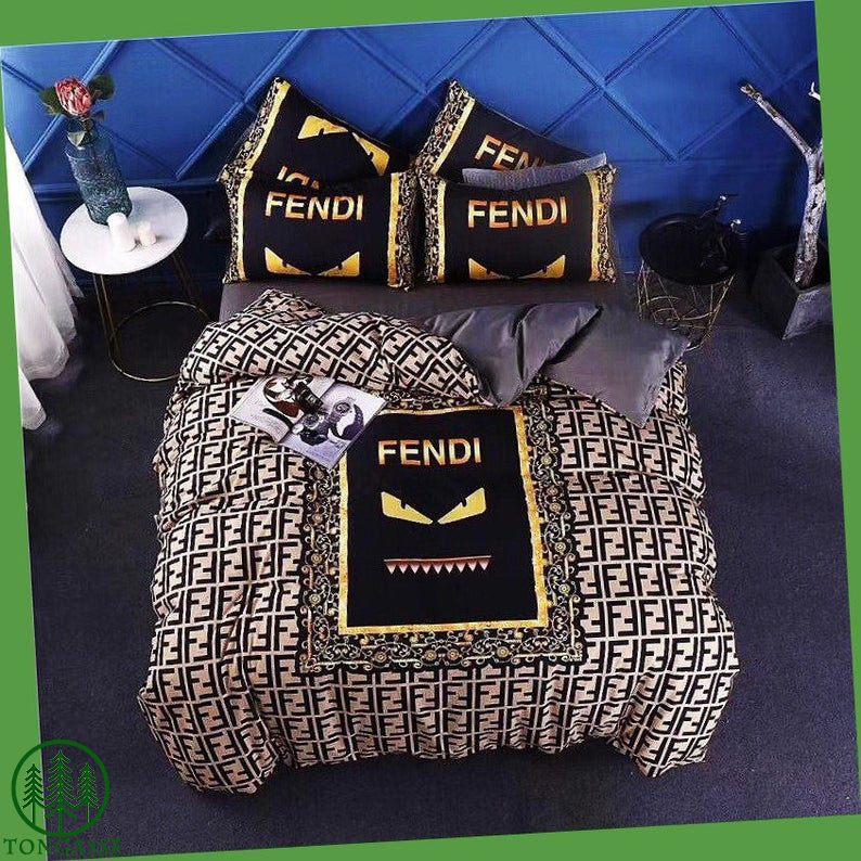 Fendi branded bedding set