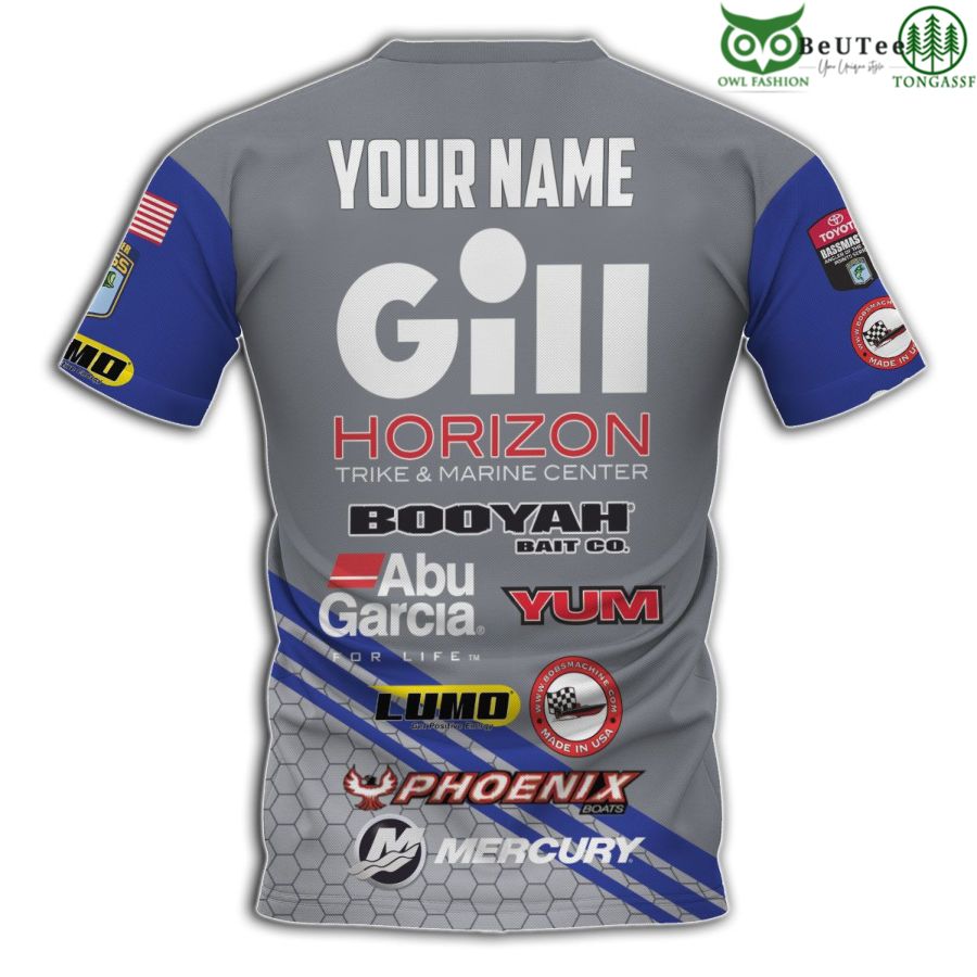 145 Gill Horizon Personalized Tournament 3D Hoodie Shirt