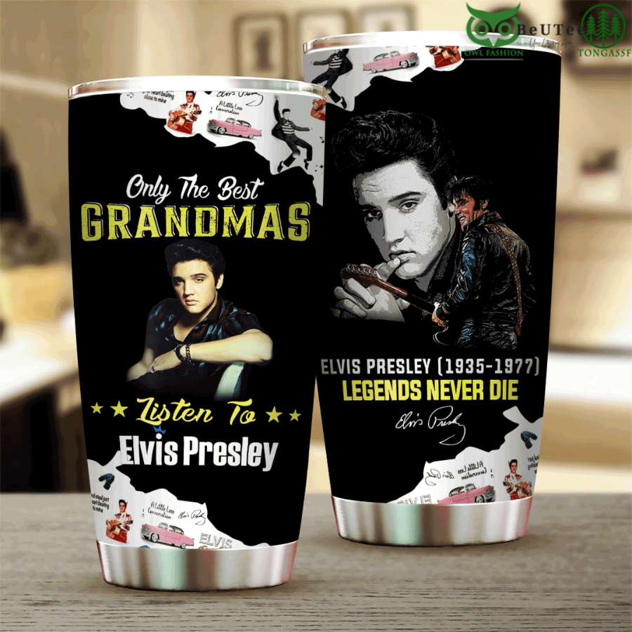 44 Legend Never Die Elvis Presley Tumbler