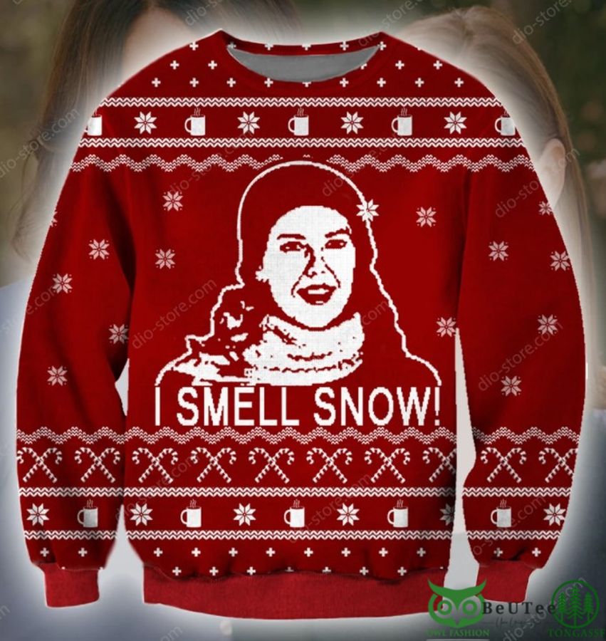 9 Gilmore Girls Pattern 3D Christmas Ugly Sweater