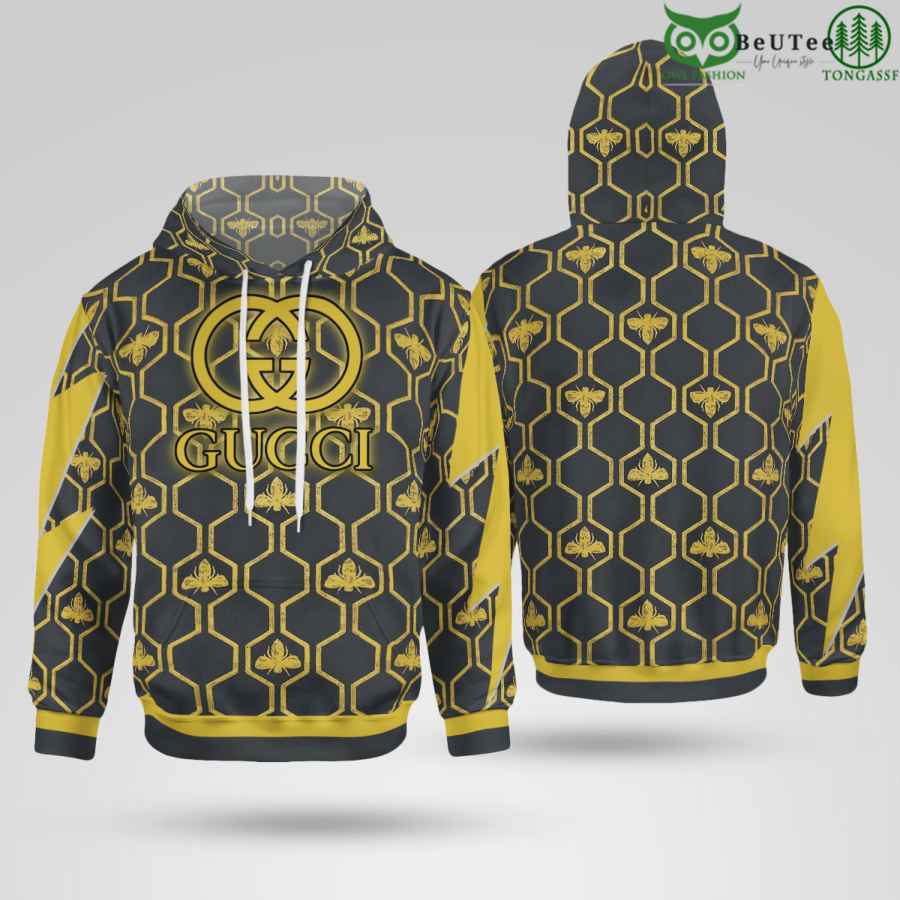 112 Limited Edition Gucci Honey Bee 3D Hoodie