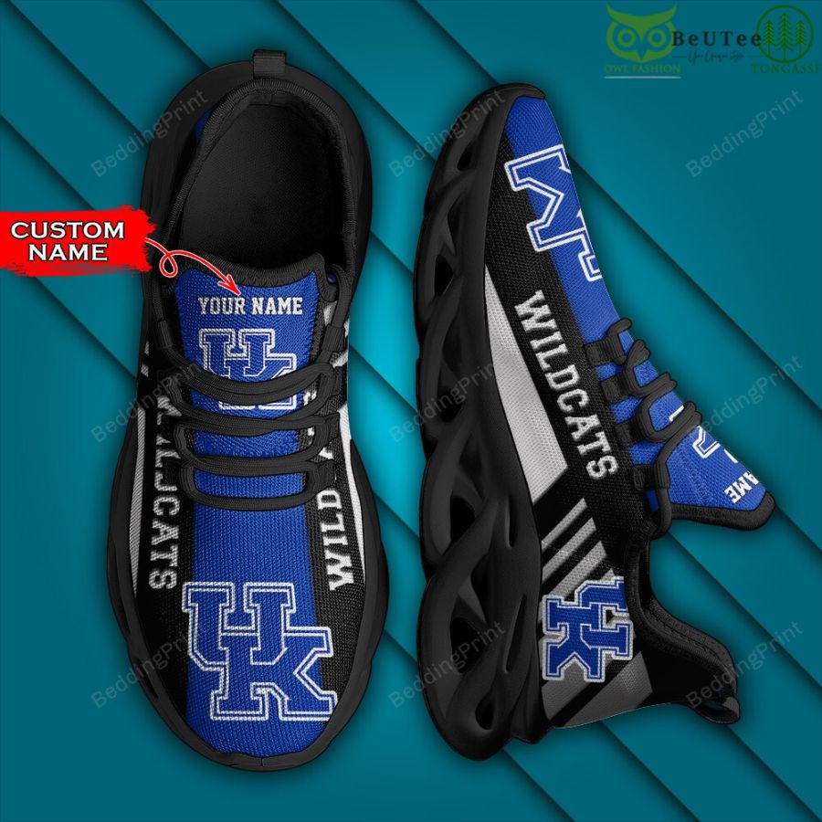 16 NCAA Kentucky Wildcats Personalized Custom Name Max Soul Shoes