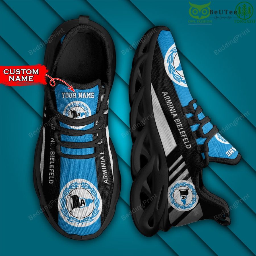 7 Bundesliga Germany Football Arminia Bielefeld Personalized Custom Name Max Soul Shoes