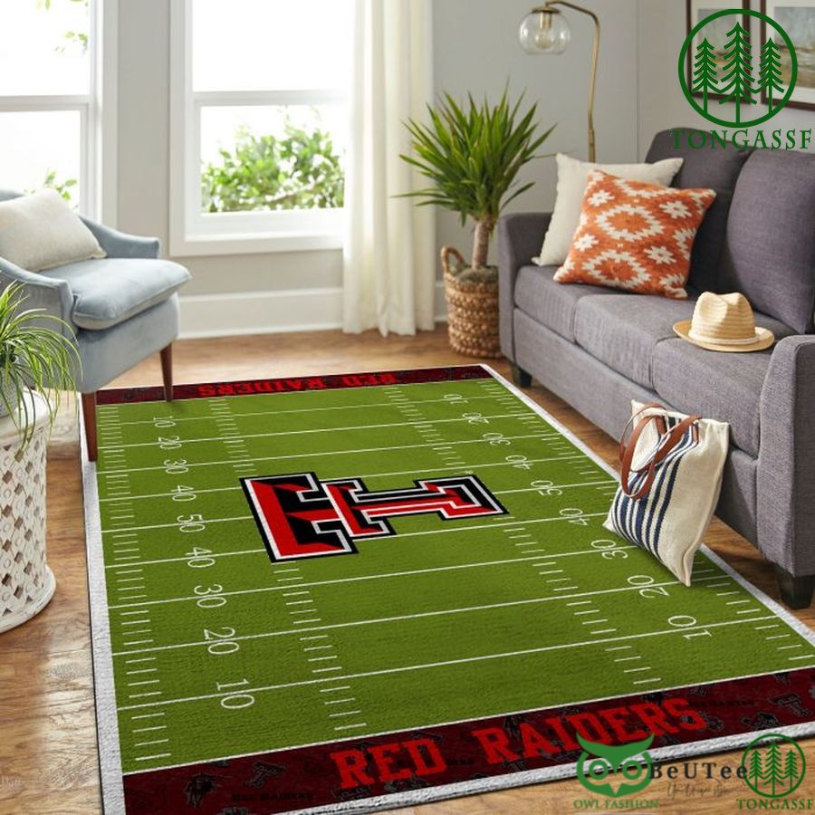 61 texas tech red raiders football field carpet rug area rug