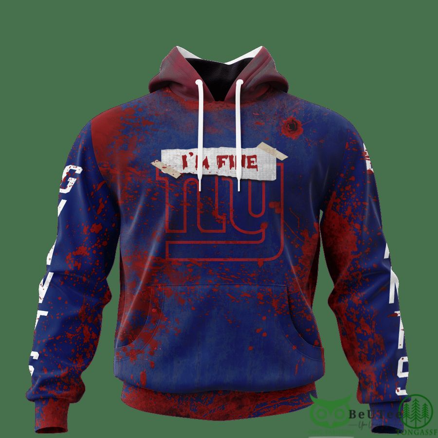 198 Giants Halloween Blood 3D hooodie Sweatshirt LIMITED
