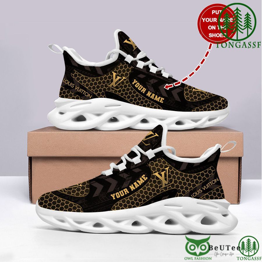 personalized louis vuitton bee hive max soul running shoes - Owl