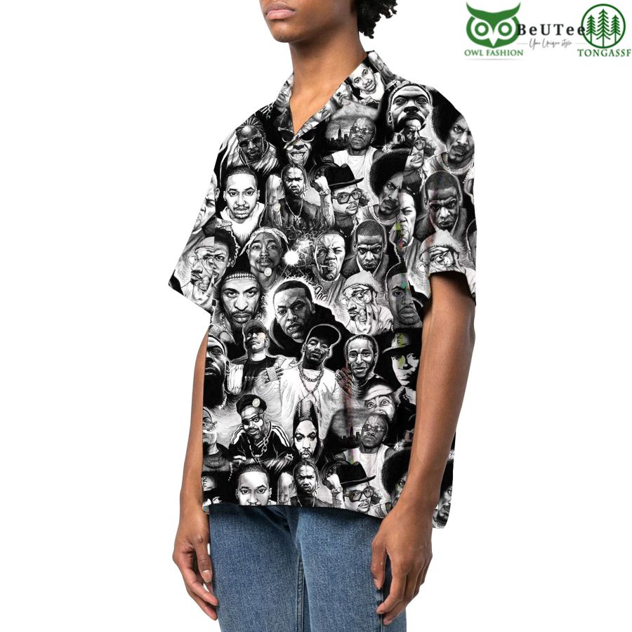 38 Retro Hip Hop Rappers Anthology Hawaiian Shirt