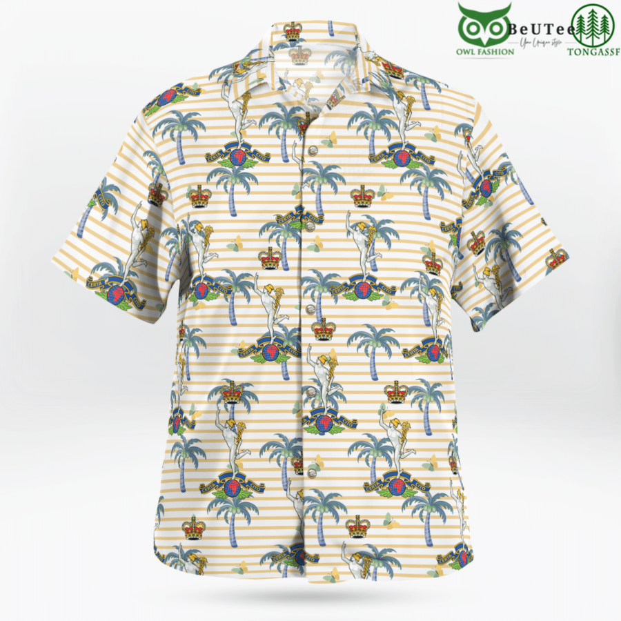 British Army Royal Irish Rangers Hawaiian Shirt - Owl Fashion Shop