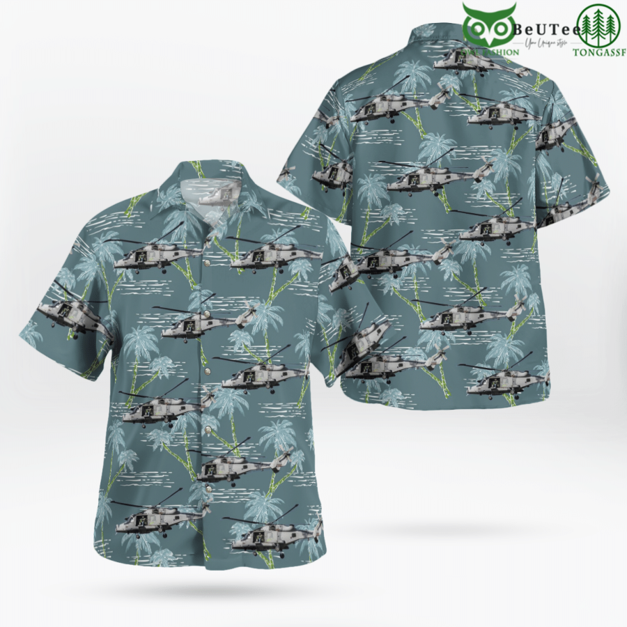 66 British Army Wildcat ZZ527 Hawaiian Shirt