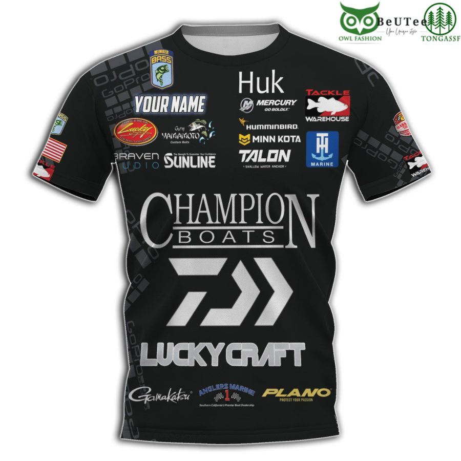 20 Champion Boats Personalized Tournament 3D Hoodie Shirt