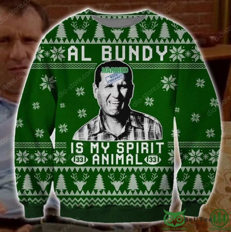 28 Al Bundy 3D Christmas Ugly Sweater