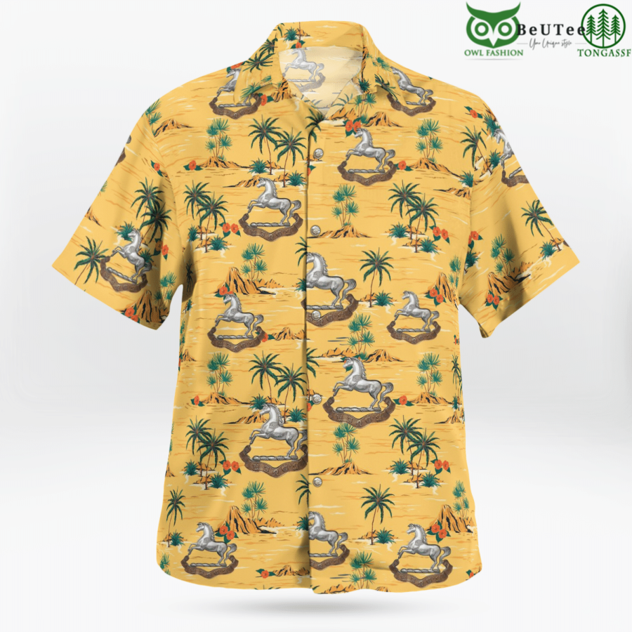 British Army Royal Irish Rangers Hawaiian Shirt - Owl Fashion Shop