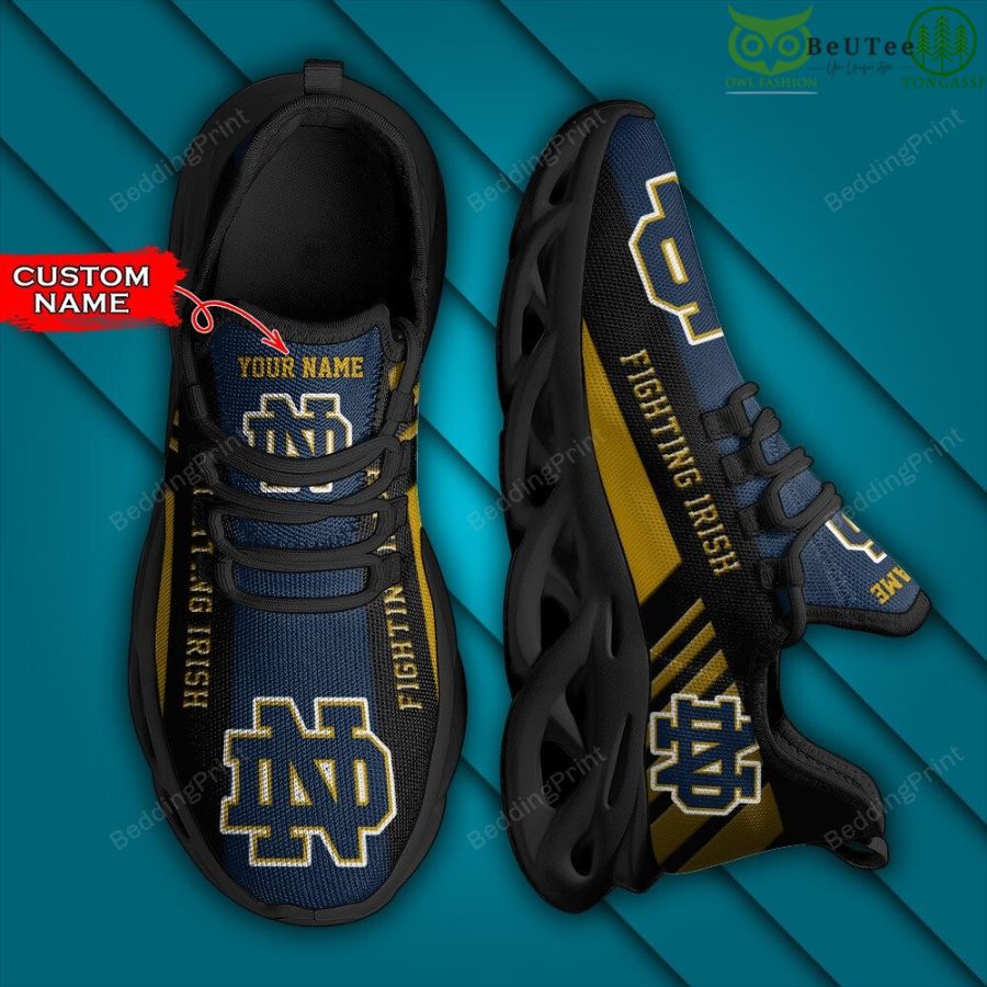 3 NCAA Teams Notre Dame Fighting Irish Personalized Max Soul Shoes