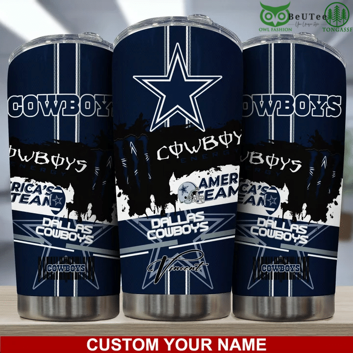 Dallas Cowboy Monster Energy Personalized DC Tumbler Cup