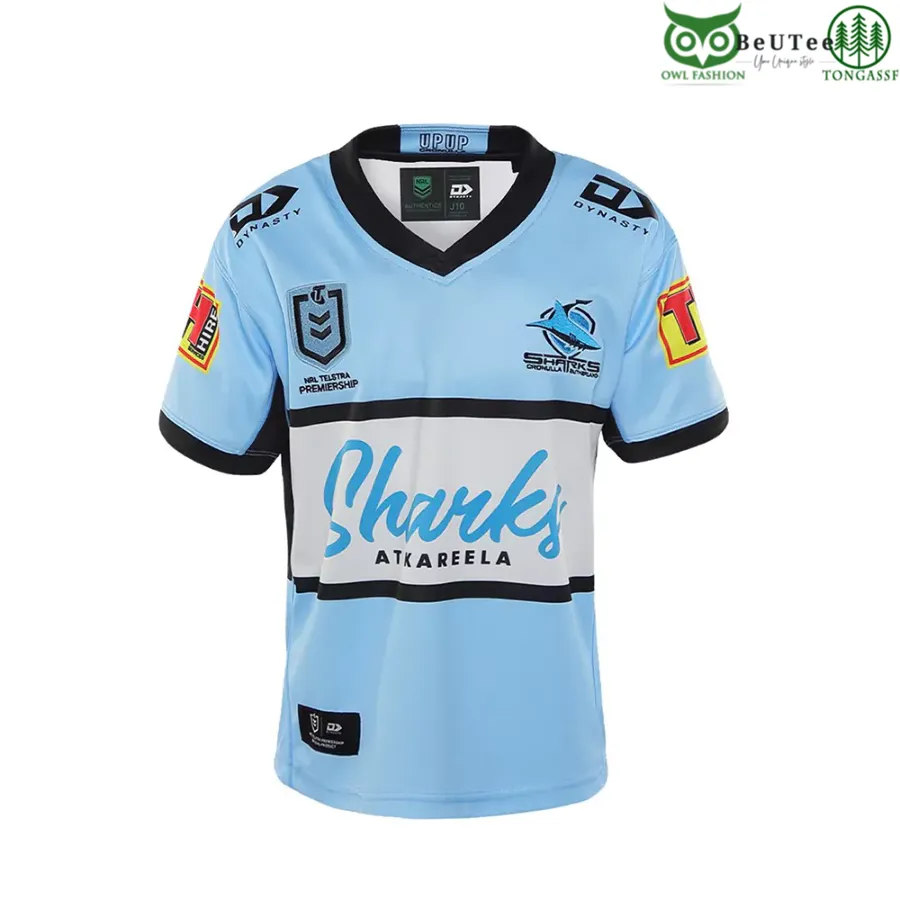 2021 Cronulla Sharks NRL National Rugby League Home Personalized 3D tshirt