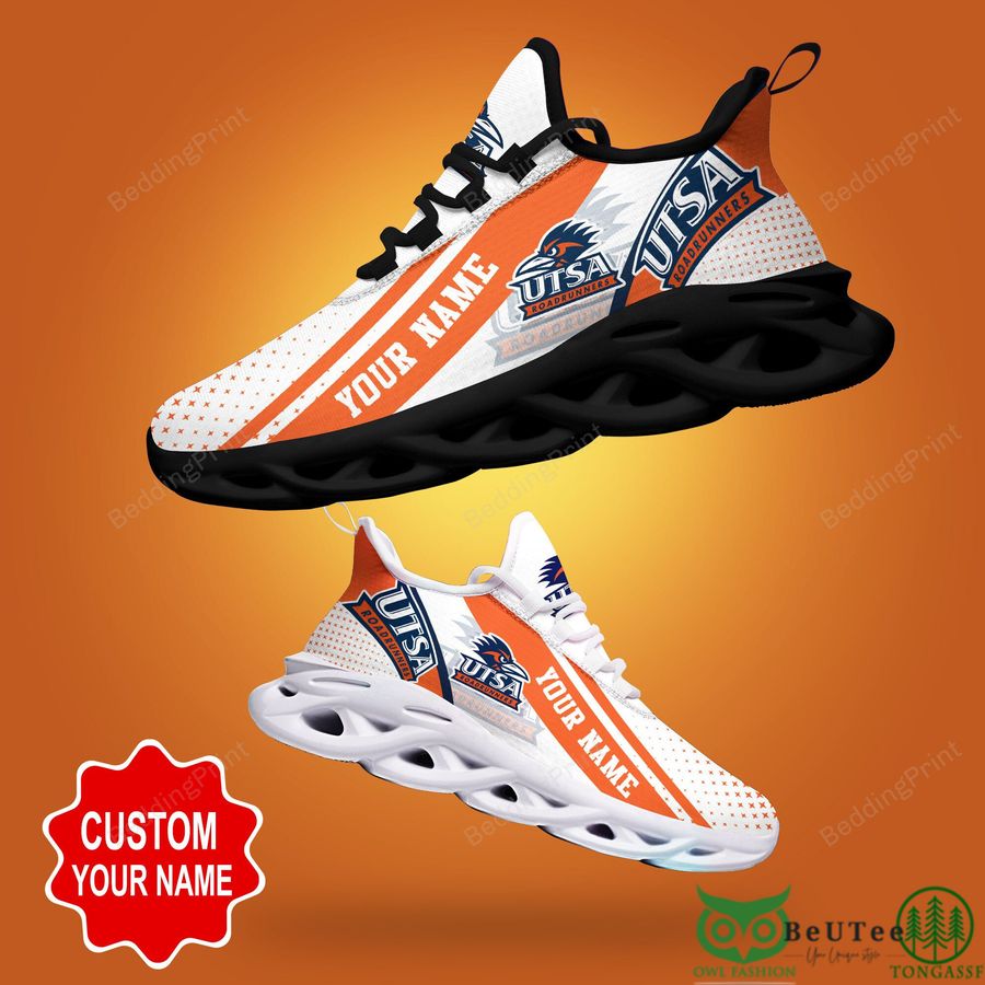 Custom Name Football UTSA Roadrunners NCAA Max Soul Shoes