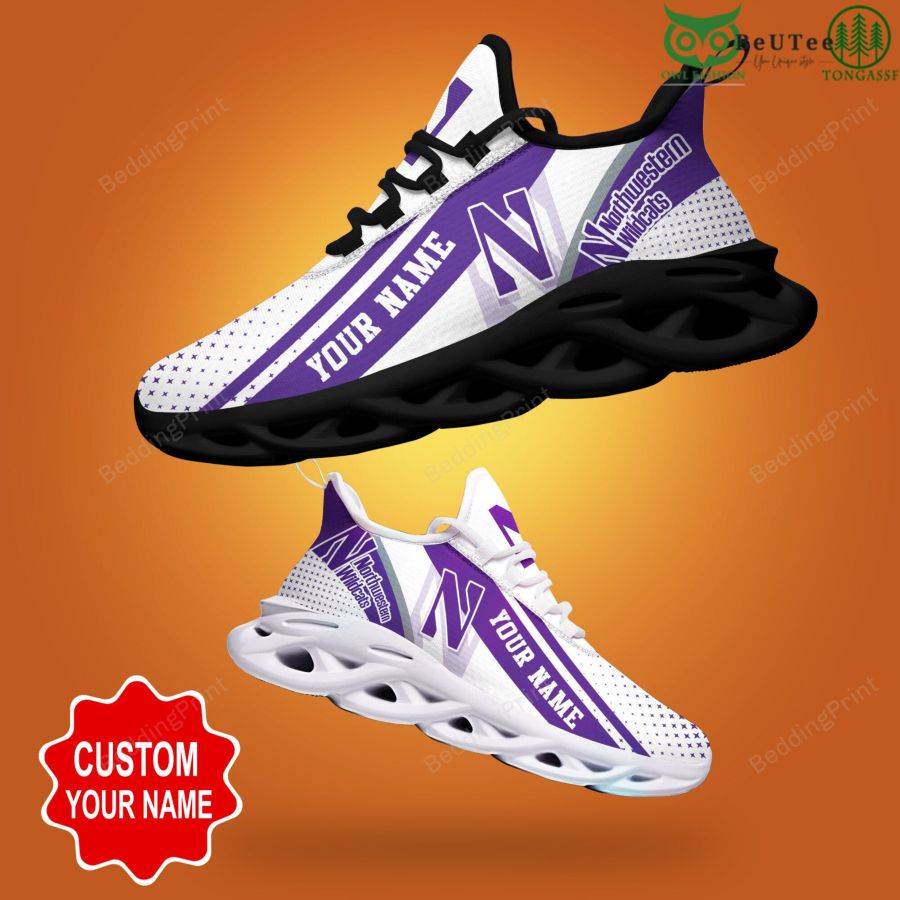 Northwestern Wildcats NCAA Proud American Sports Champions Personalized Max Soul Shoes