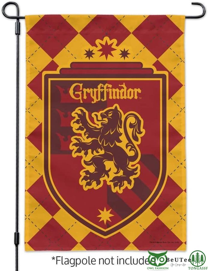 Harry Potter Griffindor Halloween Red Garden Flag 