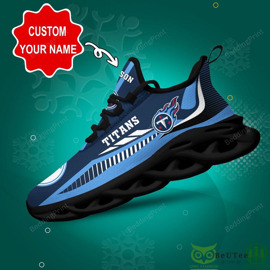 Premium Tennessee Titans NFL Custom Name Max Soul Shoes