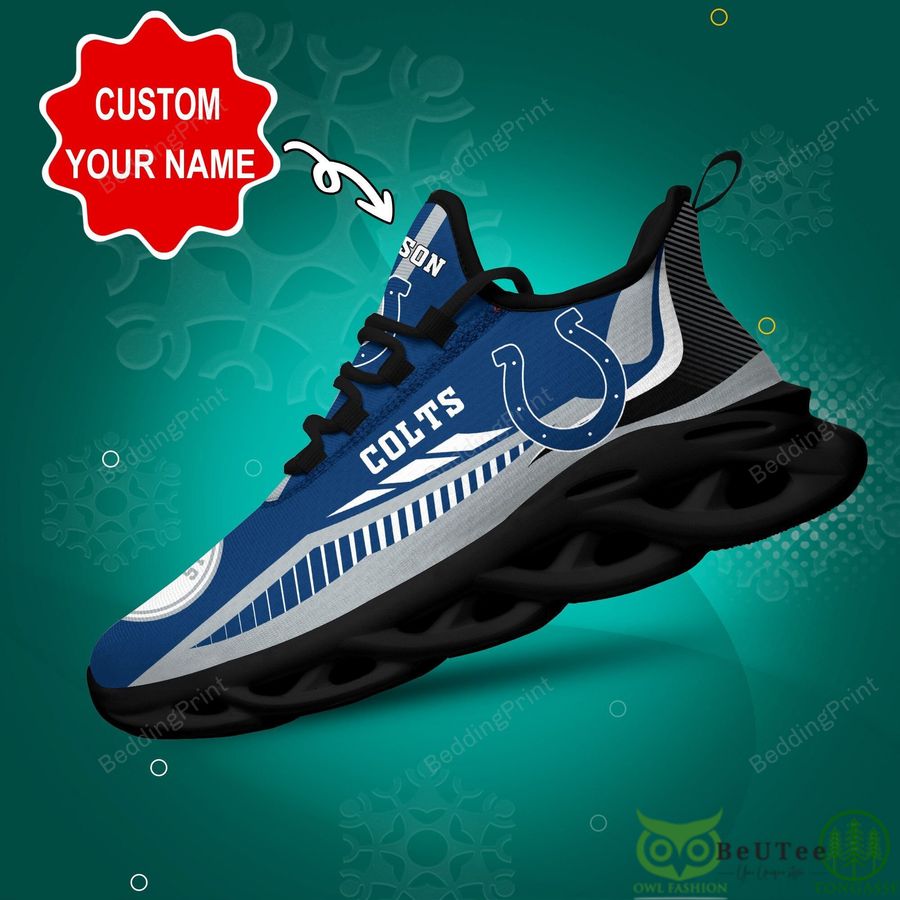 NFL Logo Indianapolis Colts Customized Max Soul Shoes