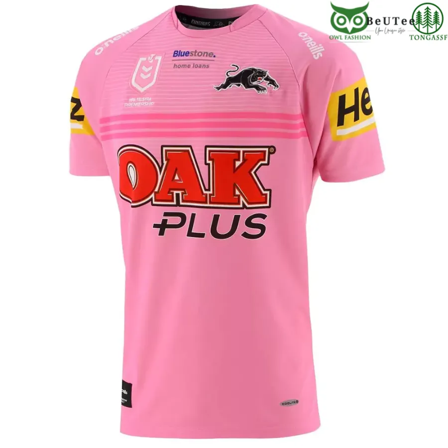 Penrith Panthers National Rugby League Away Customized 3D tshirt