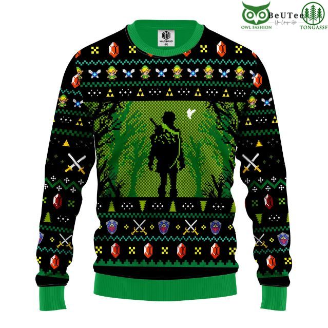 Legend Of Zelda Video Game Ugly Christmas Sweater