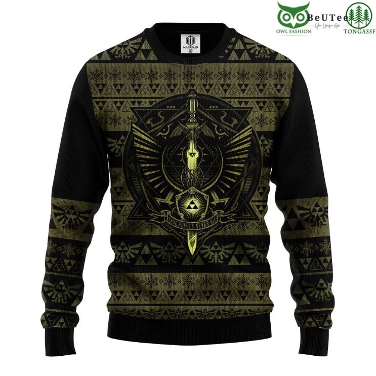 Legend Of Zelda Breath Of The Wild Symbol Ugly Christmas Sweater