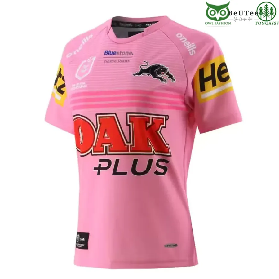 Penrith Panthers National Rugby League Away Customized 3D tshirt Womens