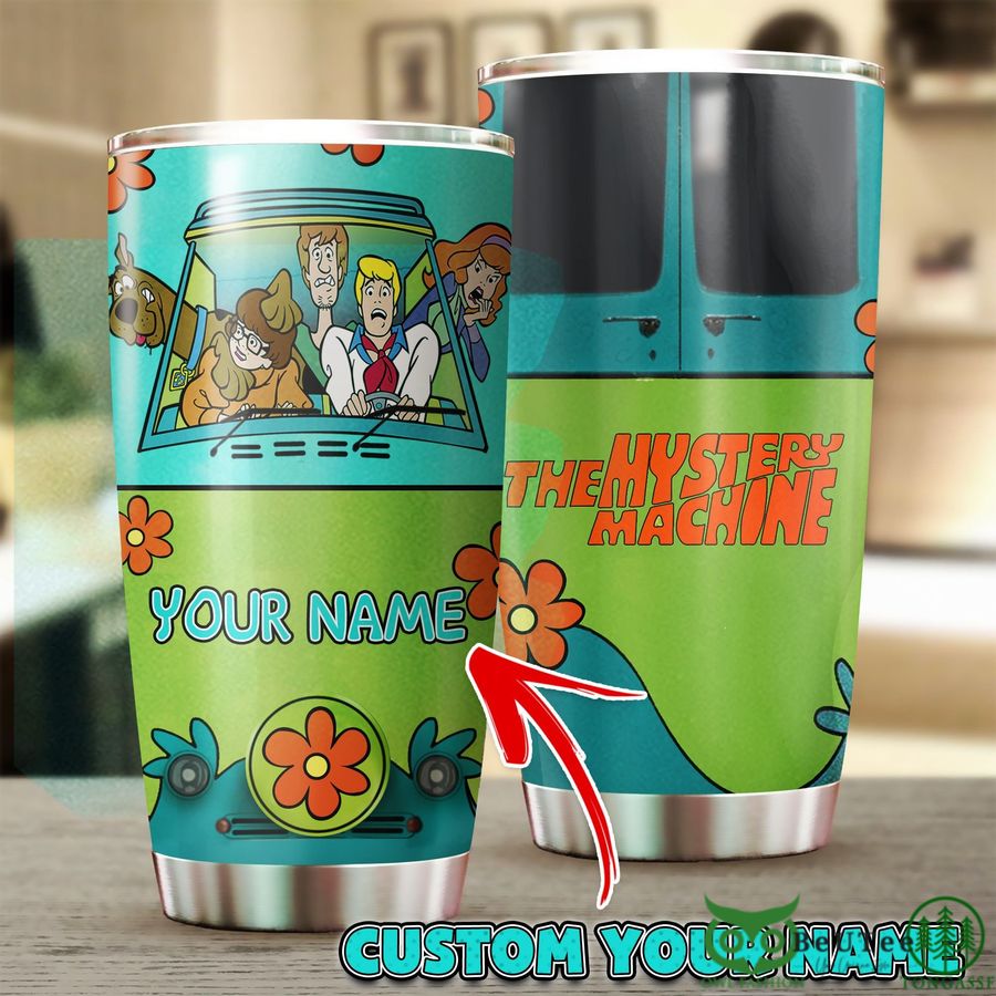 Custom Name Scooby Doo Machine Character Tumbler Cup