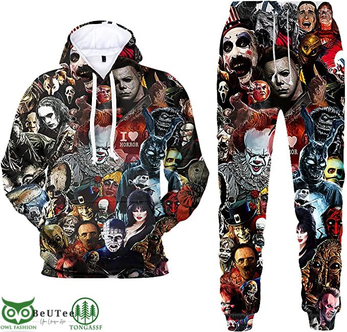 3D Cosplay Halloween Michael Myers Hoodie and pant