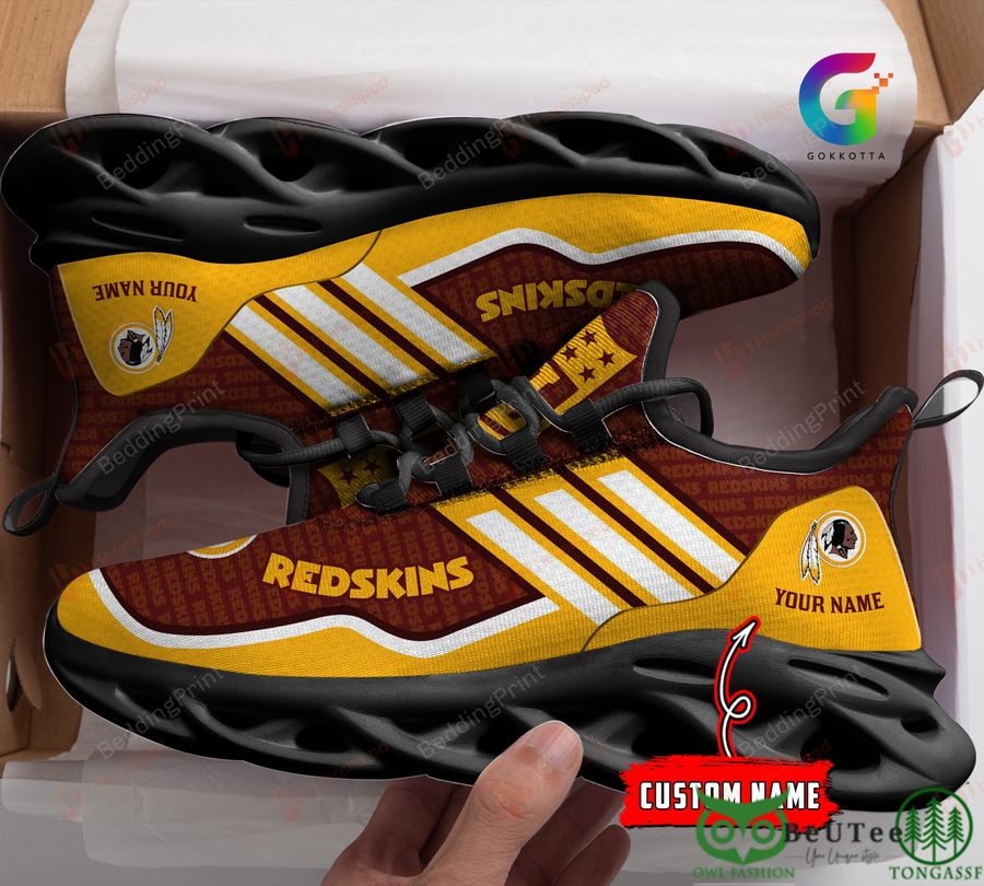 28 Washington Redskins Customized Max Soul Shoes
