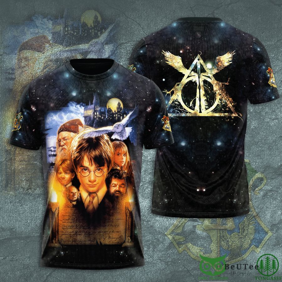 Harry Potter Galaxy World 3D T-shirt